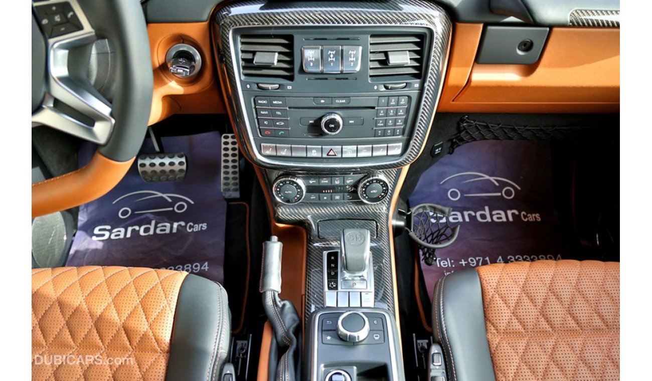 Mercedes-Benz G 63 AMG | inside Tan