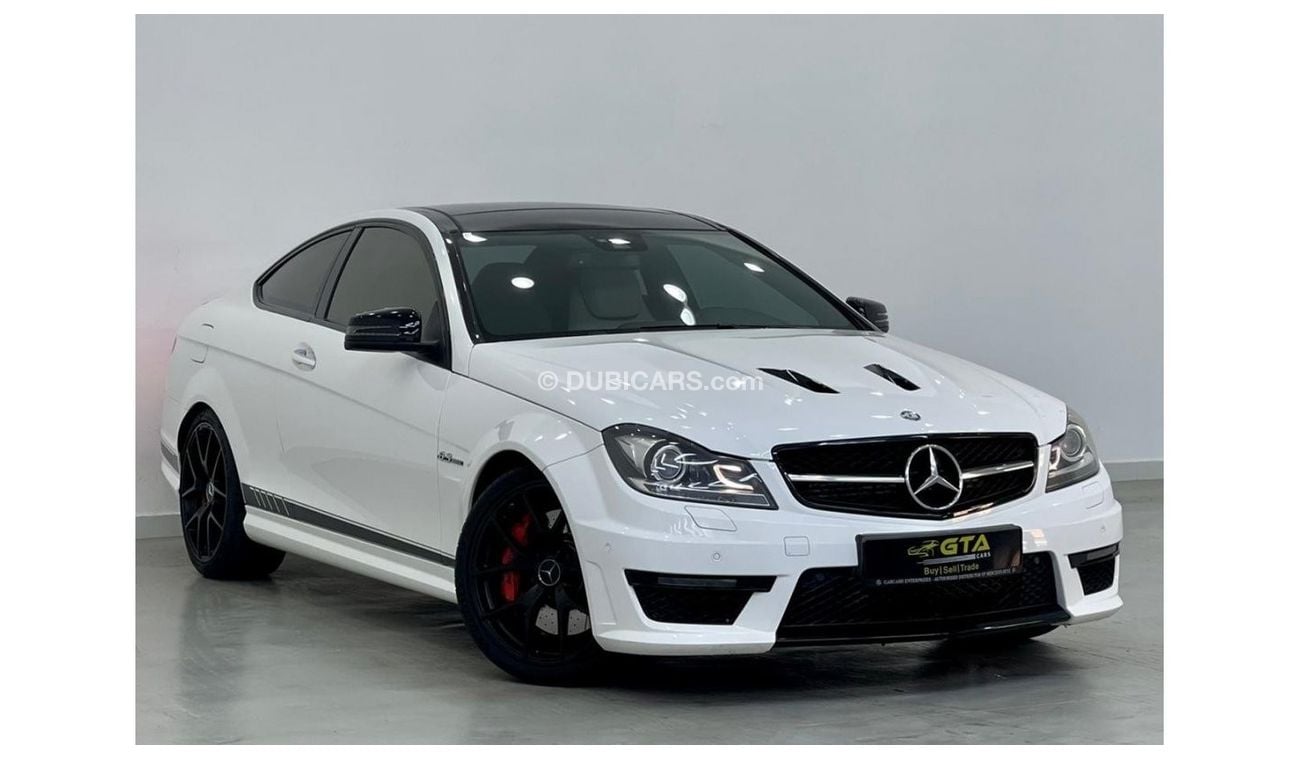 Mercedes-Benz C 63 Coupe Edition 507 2014 Mercedes-Benz C63 507 Coupe, Full Service History, Fully Loaded, GCC