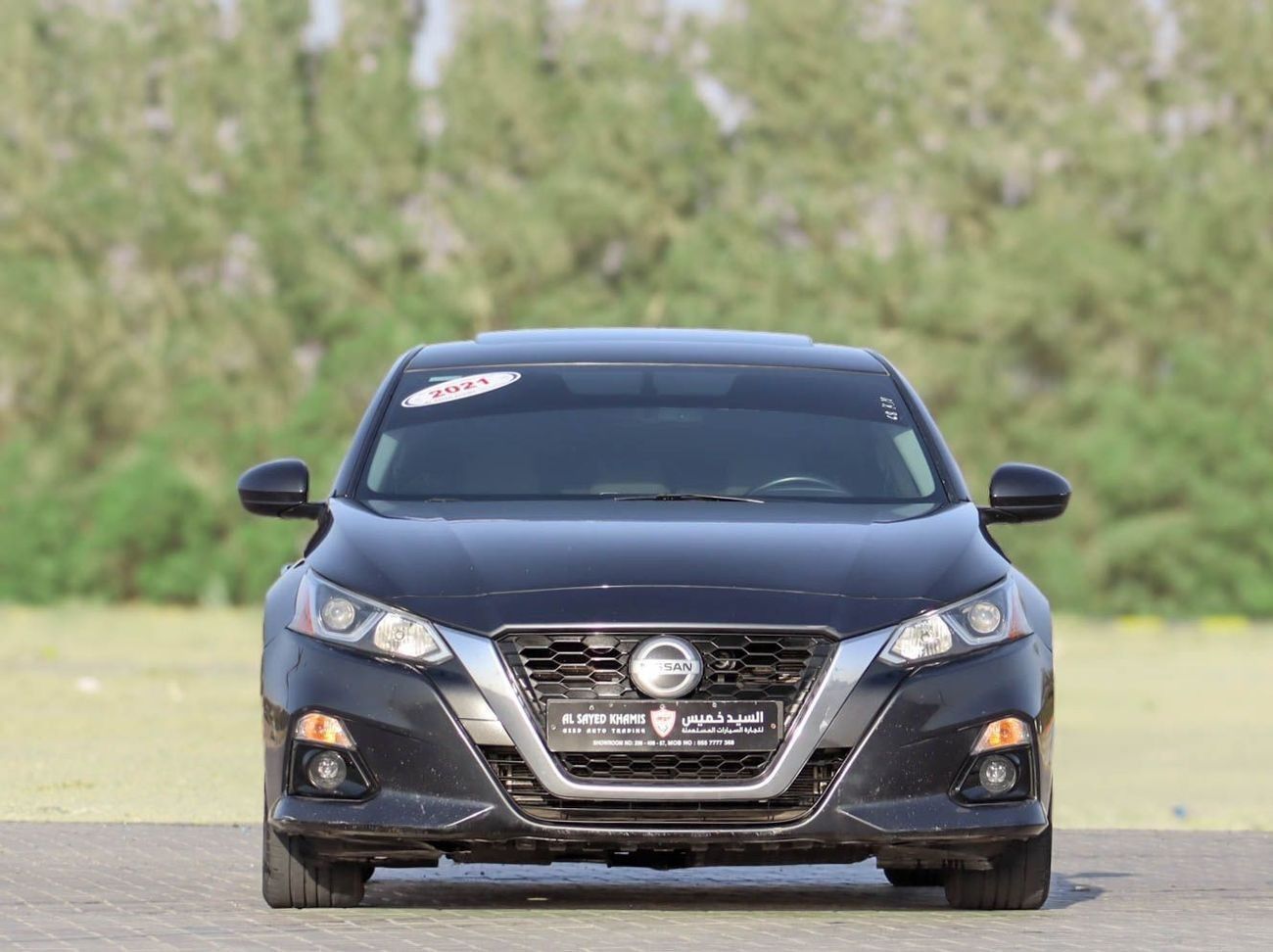 نيسان ألتيما 2.5 SV Nissan Altima 2.5L 2021 original paint GCC  accident-free in excellent condition 1076 P.M