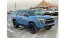 تويوتا 4Runner 2018 Toyota 4Runner 4x4 TRD Off Road Pro With Special Rare Blue Color / EXPORT ONLY