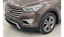 Hyundai Grand Santa Fe FSH BY AGENCY…SINGLE OWNER