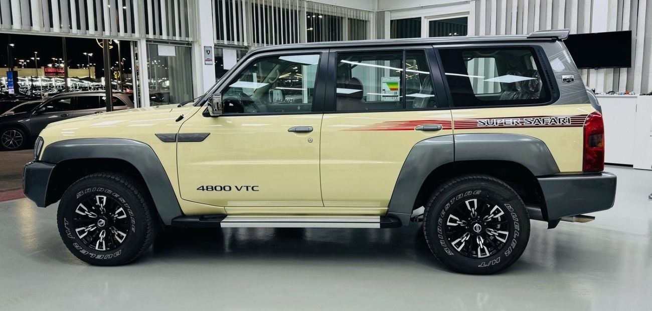 نيسان باترول سوبر سفاري GCC .. warranty .BRAND NEW