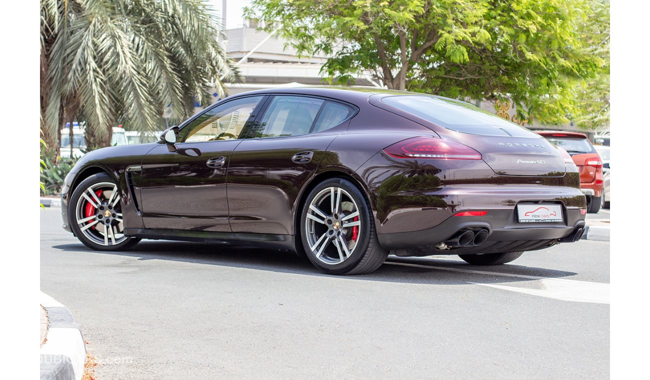 Porsche Panamera GTS 2014 - GCC - ZERO DOWN PAYMENT - 3290 AED/MONTHLY - 1 YEAR WARRANTY