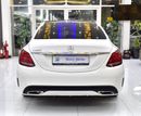 Mercedes-Benz C 200 EXCELLENT DEAL for our Mercedes Benz C200 ( 2015 Model ) in White Color GCC Specs