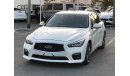 Infiniti Q50 INFINITY Q50S MODEL 2017 GCC car perfect condition full option sun roof leather seats back camera ba