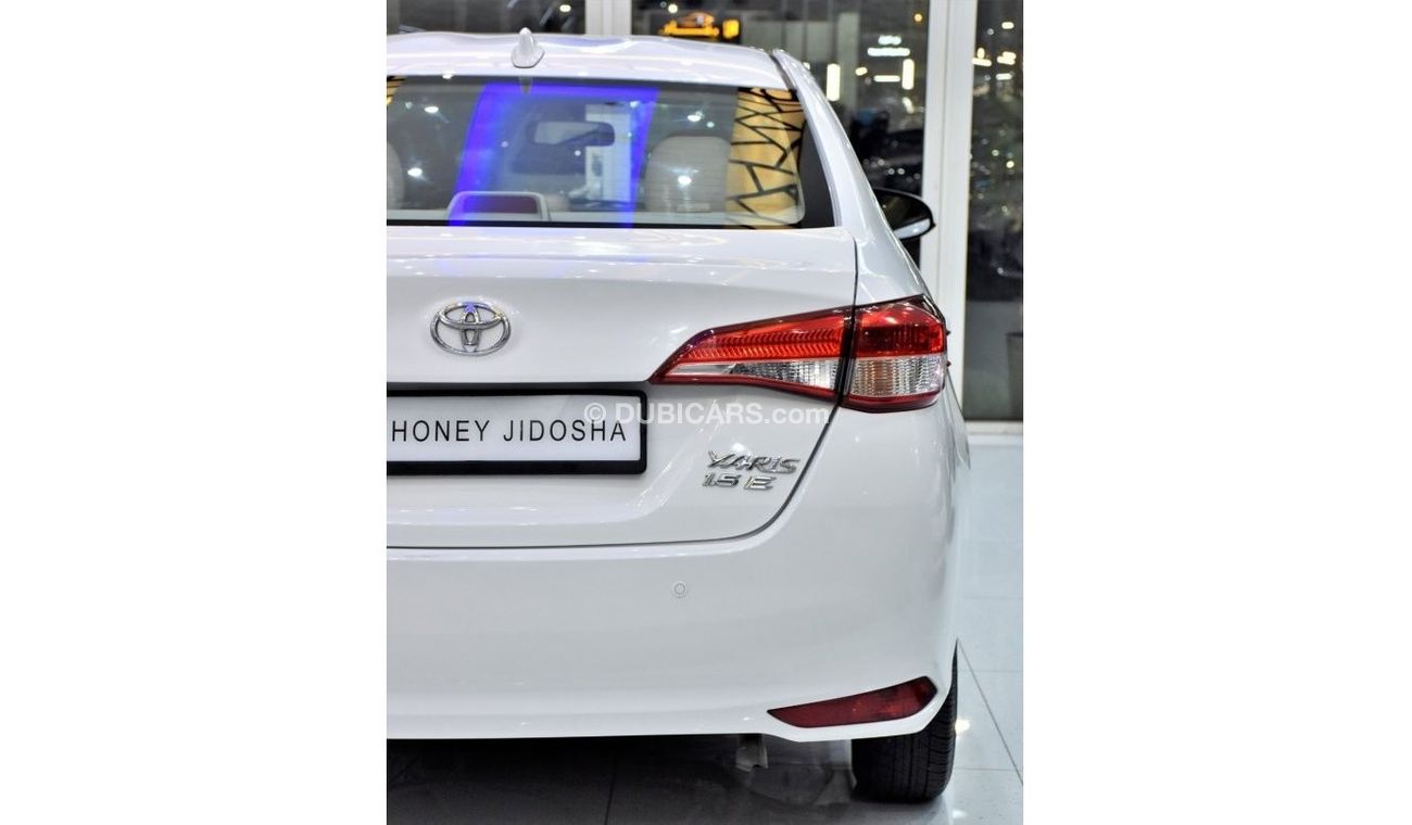 Toyota Yaris EXCELLENT DEAL for our Toyota Yaris 1.5L ( 2019 Model ) in White Color GCC Specs