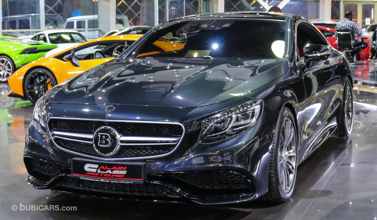 مرسيدس بنز S 63 AMG كوبيه With Brabus Kit