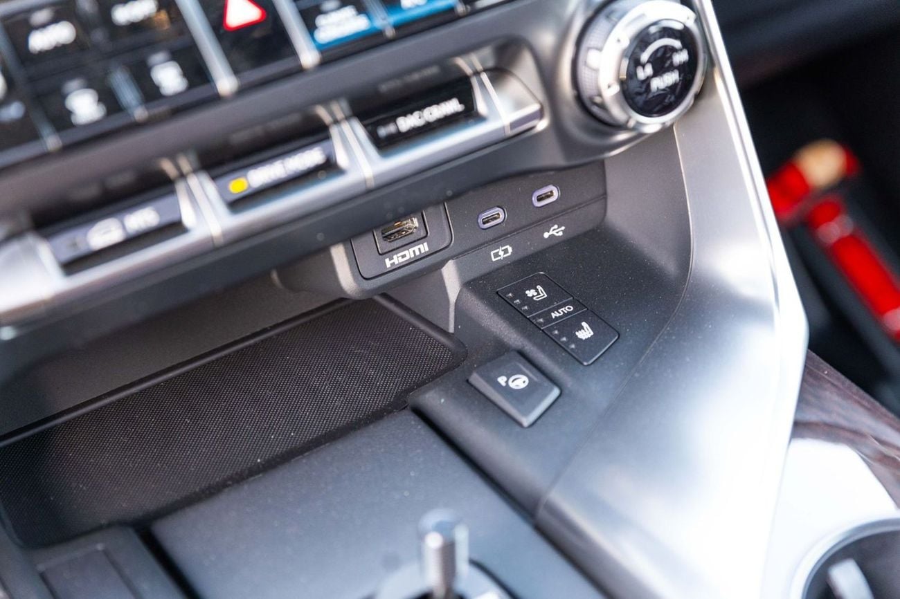 Lexus LX 700h 2026 LEXUS LX700h 3.5L TURBOSPORT HYBRID BLACK / MAROON