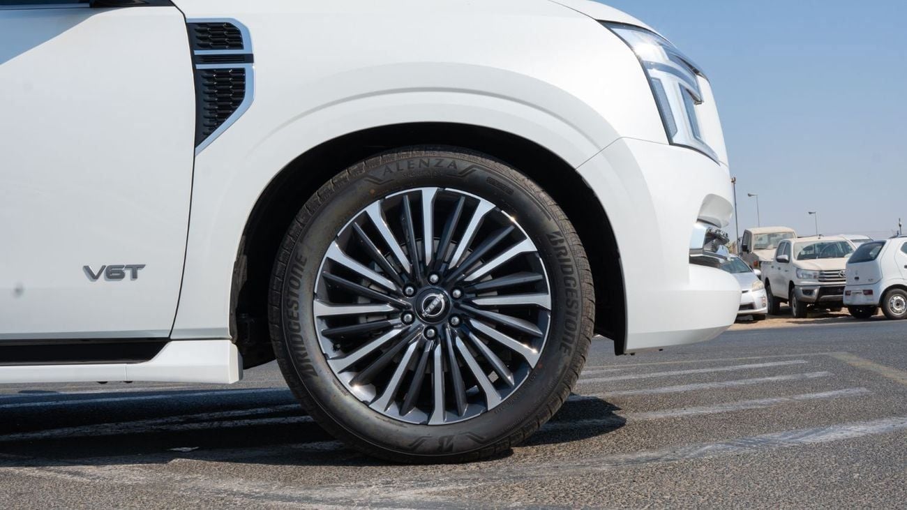 Nissan Patrol 2026 Nissan Patrol LE Platinum 3.5L AT Petrol (White-Red) (Export Only)