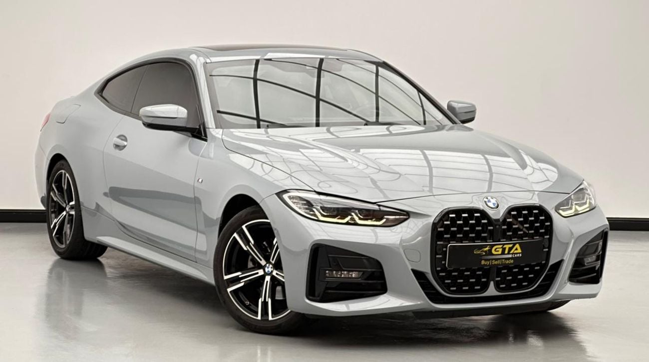 BMW 420i 2024 BMW 420i M-Sport Coupe, 08/2028 BMW Warranty + Service Contract, BMW Full Service History, GCC