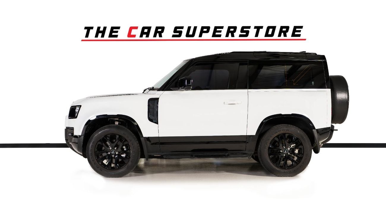 Land Rover Defender 90 X-Dynamic S P300 2.0L GCC-Al Tayer Warranty-Full Service History-Black Package