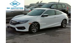 Honda Civic 2.0L, 16" Rims, DRL LED Headlights, ECON Mode, Tyre Pressure Switch, DVD, Bluetooth (LOT # 4776)