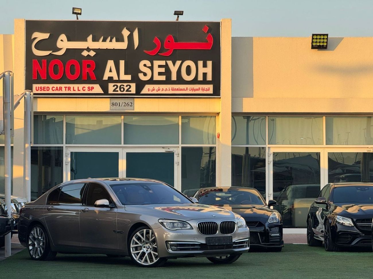 BMW 750Li BMW LI 750 GCC 2014 FULL OPTION PERFECT CONDITION