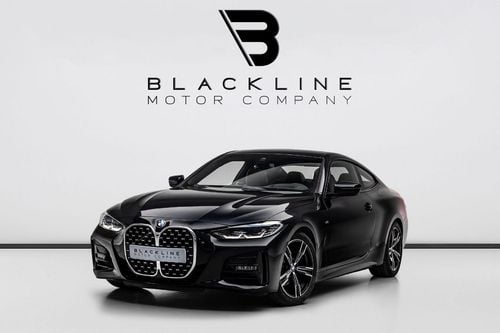 BMW 420i M Sport 2.0L 2021 BMW 420i Coupe, 2026 BMW Warranty + Service Contract, Low KMs, GCC