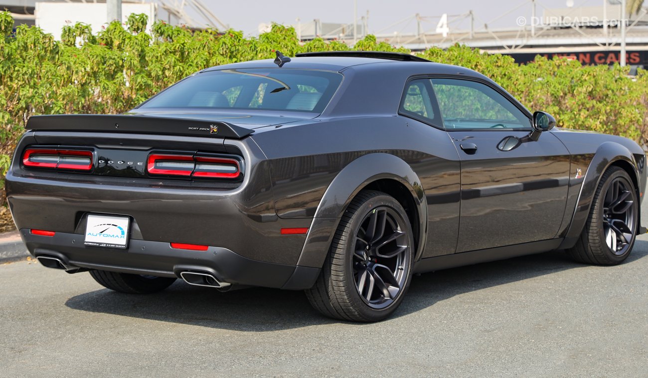 Dodge Challenger 2020 Scatpack, WIDEBODY, Carbon Edition, 6.4 V8 GCC, 0km W/ 3 Yrs or 100K km Warranty