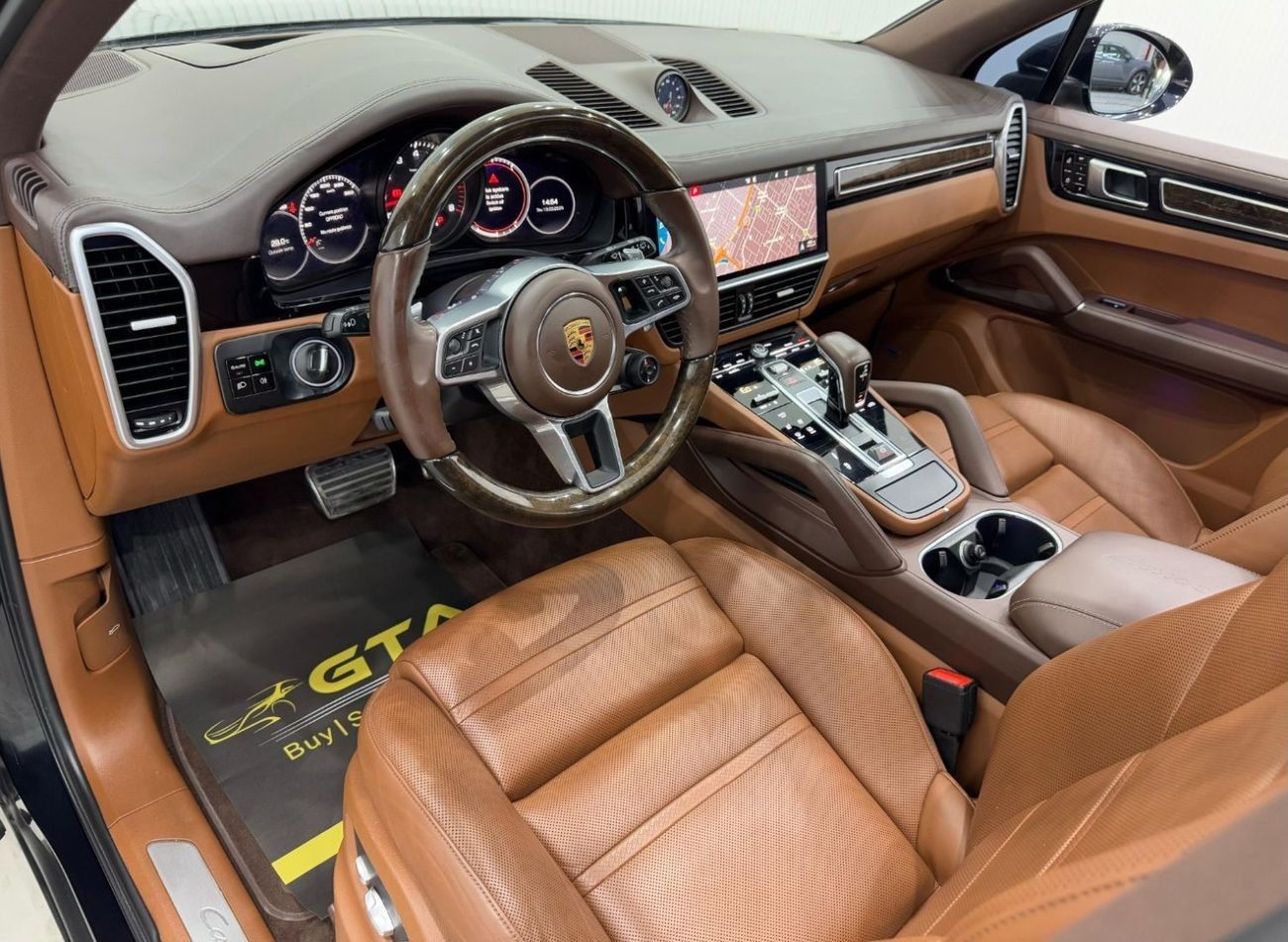 بورش كايان S 2.9L (435 HP) 2019 Porsche Cayenne S, One Year Warranty, Full Service History, GCC