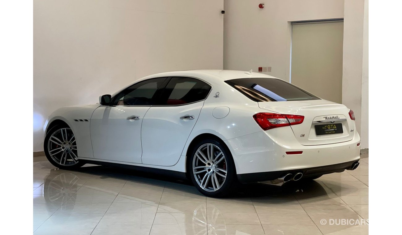 Maserati Ghibli 2015 Maserati Ghibli SQ4, Warranty, Maserati Service History, Low KMs, GCC