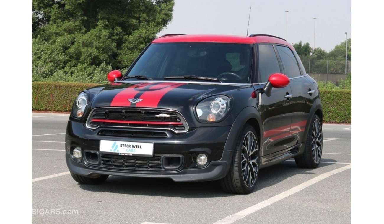 ميني كوبر كونتري مان 2016 | COOPER COUNTRYMAN FULL OPTION WITH GCC SPECS AND EXCELLENT CONDITION