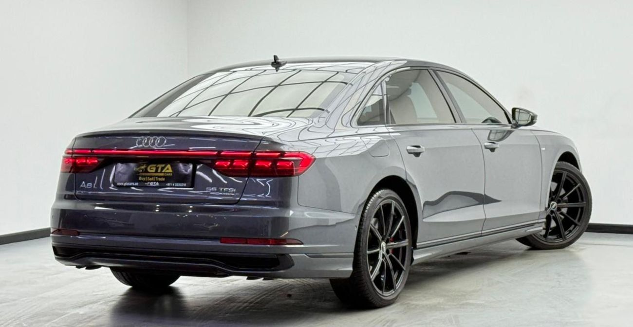 Audi A8 L 55 TFSI quattro 3.0L (340 HP) 2022 Audi A8L 55 TFSI Quattro, Warranty, Full Audi Service History,