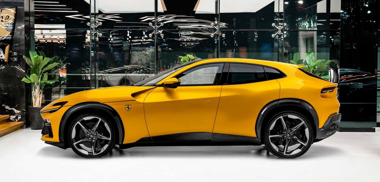 Ferrari Purosangue 6.5L V-12 Naturally Aspirated Engine