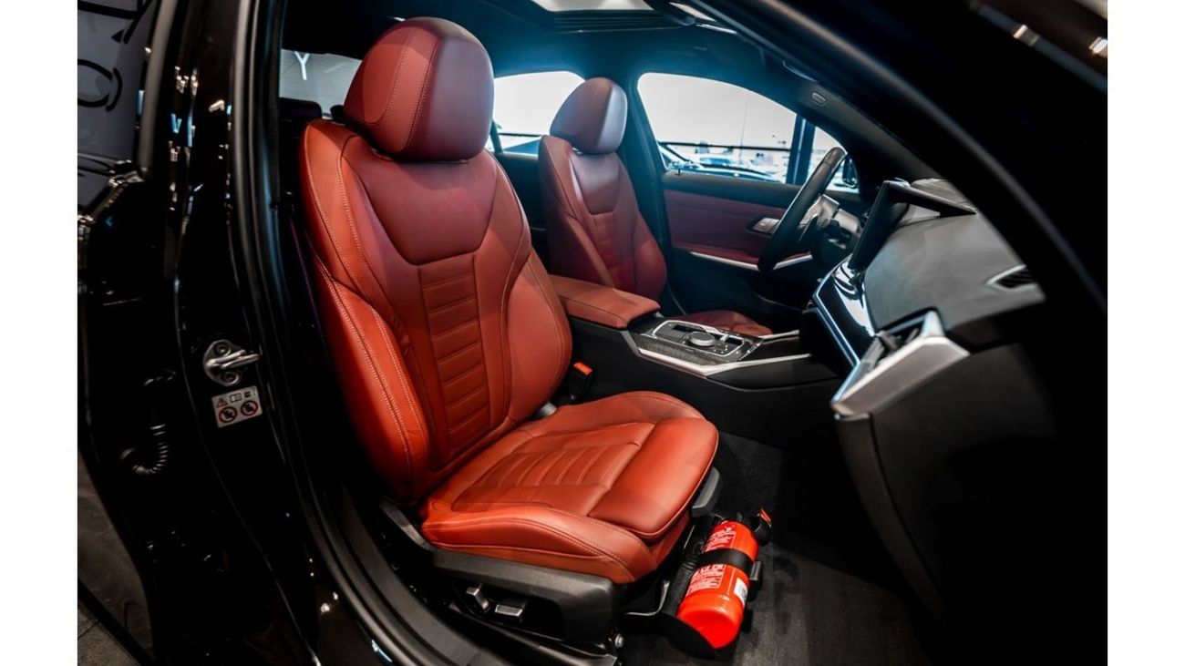 BMW M340i 2023 BMW M340i, 2027 BMW Warranty + Service Contract, Carbon Interior, Low KMs, GCC