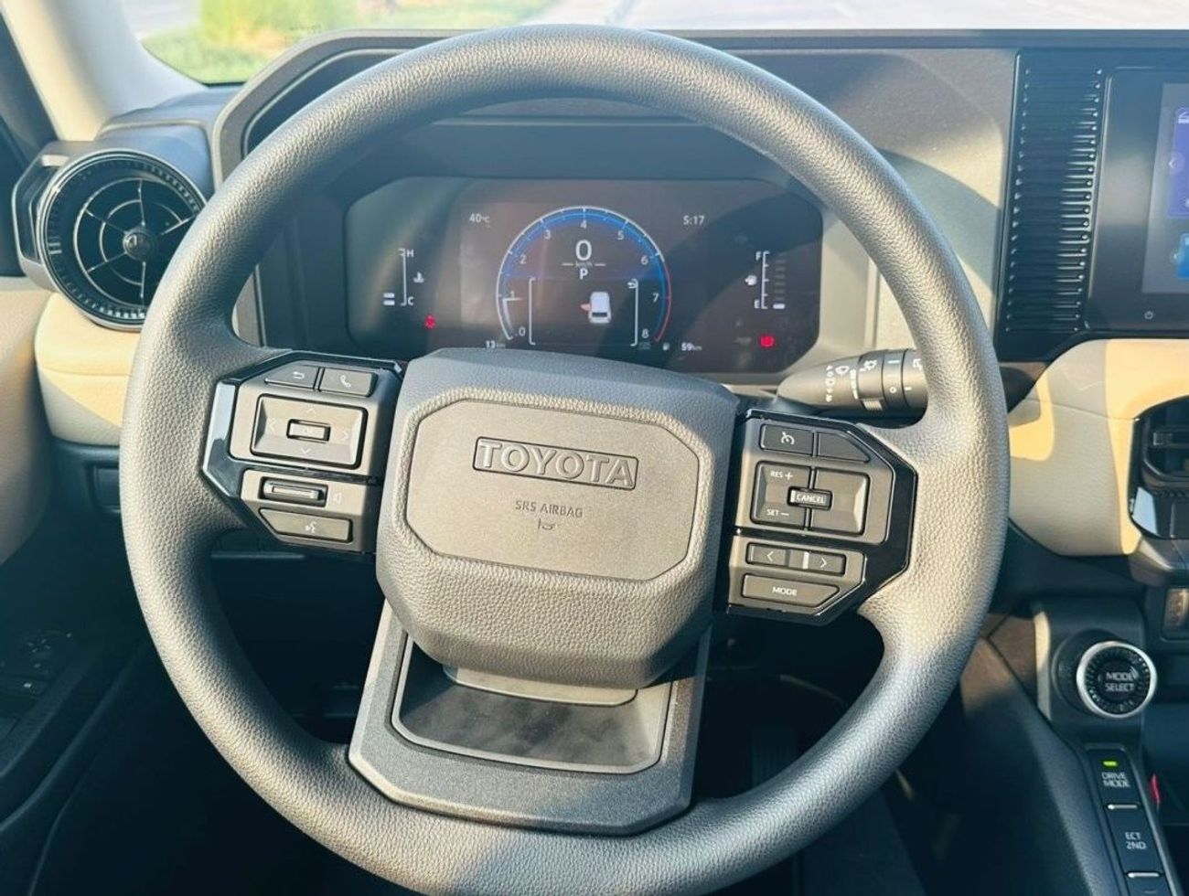 تويوتا برادو 2.4L TXR, KEYLESS ENTRY, PUSH START, ALLOY WHEELS. MONITOR, MODEL 2024