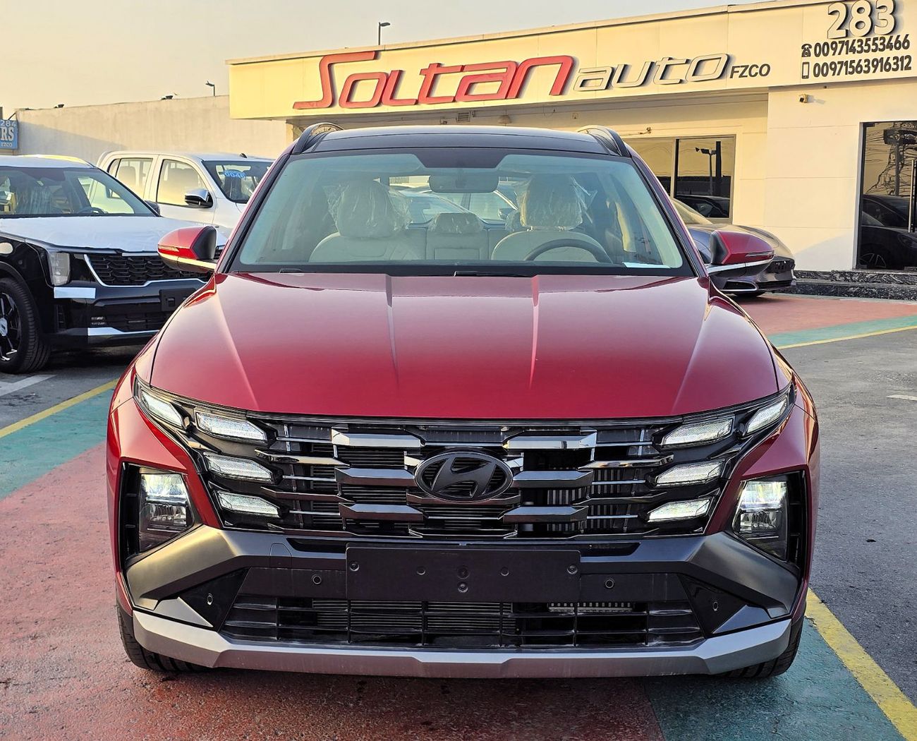 Hyundai Tucson Comfort+ 1.6T Hyundai Tucson 1.6T A/T FWD SUV Red Color 2025 Model