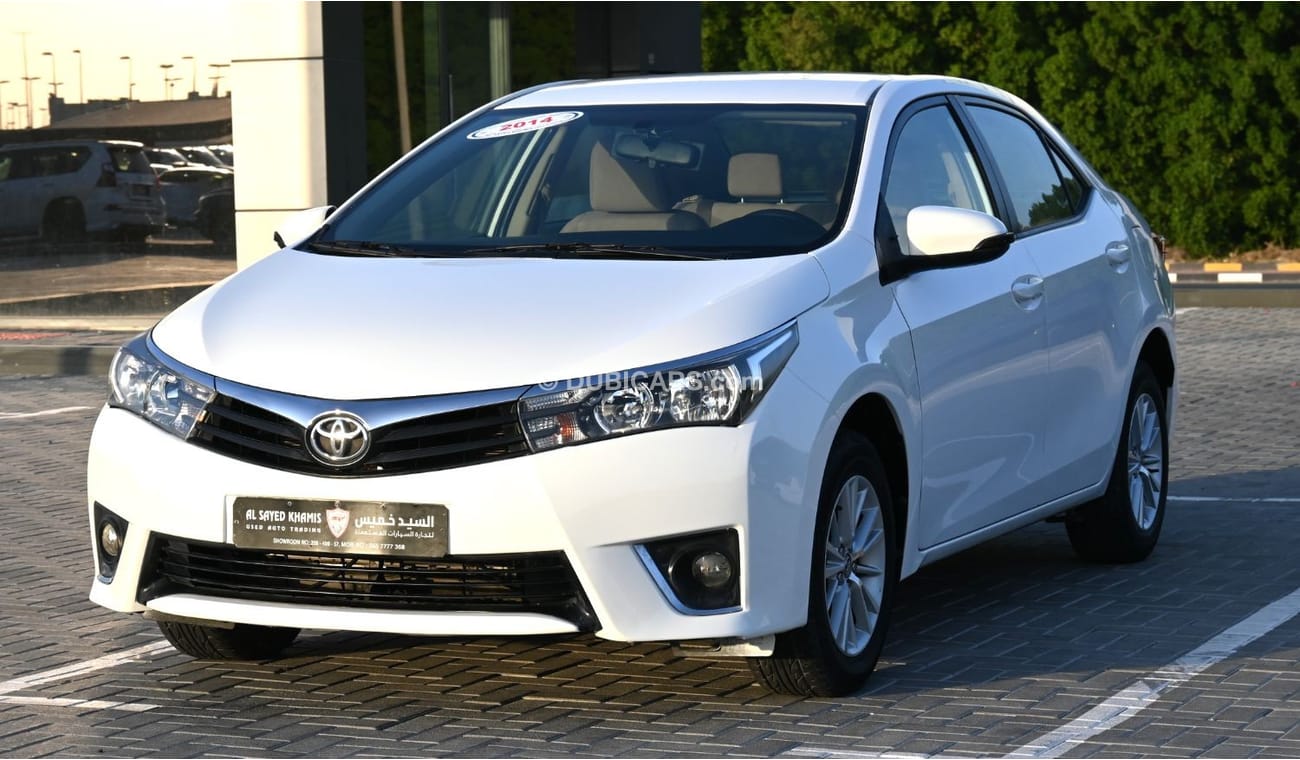Toyota Corolla SE GCC EXCELLENT CONDITION WITHOUT ACCIDENT 2014 1.6
