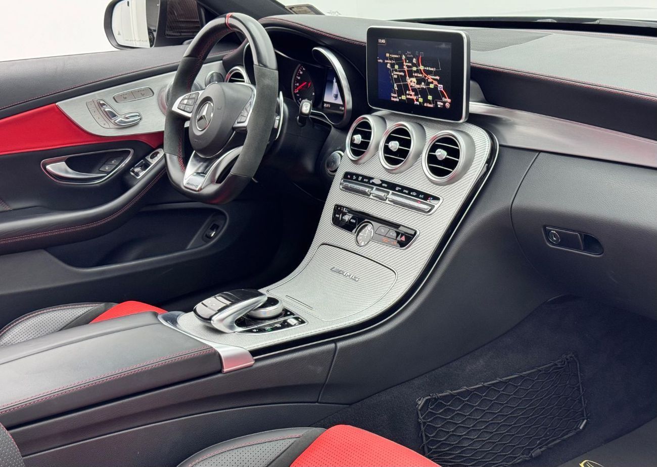 مرسيدس بنز C 63 AMG Std 4.0L Coupe 2018 Mercedes-Benz C63s AMG, Full Service History, Warranty, Excellent Condition, Low