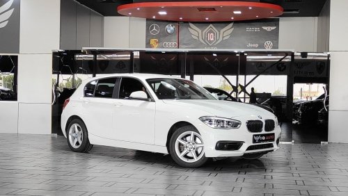 BMW 120i STD AED 800 P.M | 2019 BMW 1 SERIES  120 i  | GCC | UNDER WARRANTY | PERFECT CONDITION