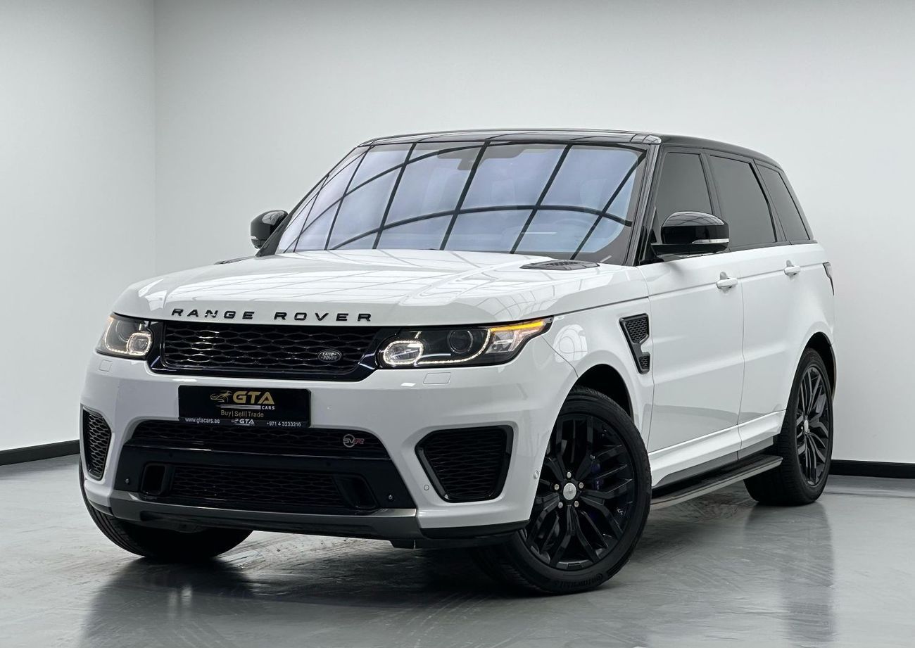 لاند روفر رينج روفر سبورت SVR 5.0L (550 HP) 2015 Range Rover SVR, Just Been Serviced, Excellent Condition, GCC