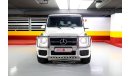 Mercedes-Benz G 63 AMG Mercedes Benz G63 AMG 2016 GCC under Warranty with Flexible Down-Payment.