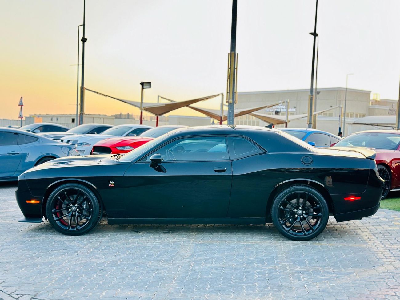 دودج تشالينجر R/T Scat Pack 6.4L | Monthly 2400/- | 0% DP | Memory Seats | Sunroof | # 14808