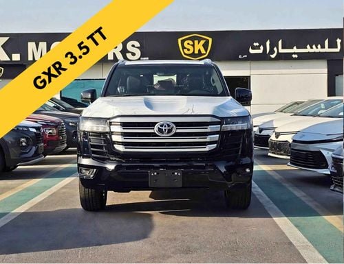 Toyota Land Cruiser GXR || 3.5L PETROL V6 / SMALL DVD / BIG BUMPER / 2 PWR SEAT + LEATHER / SUNROOF / CHROME CLADDING /