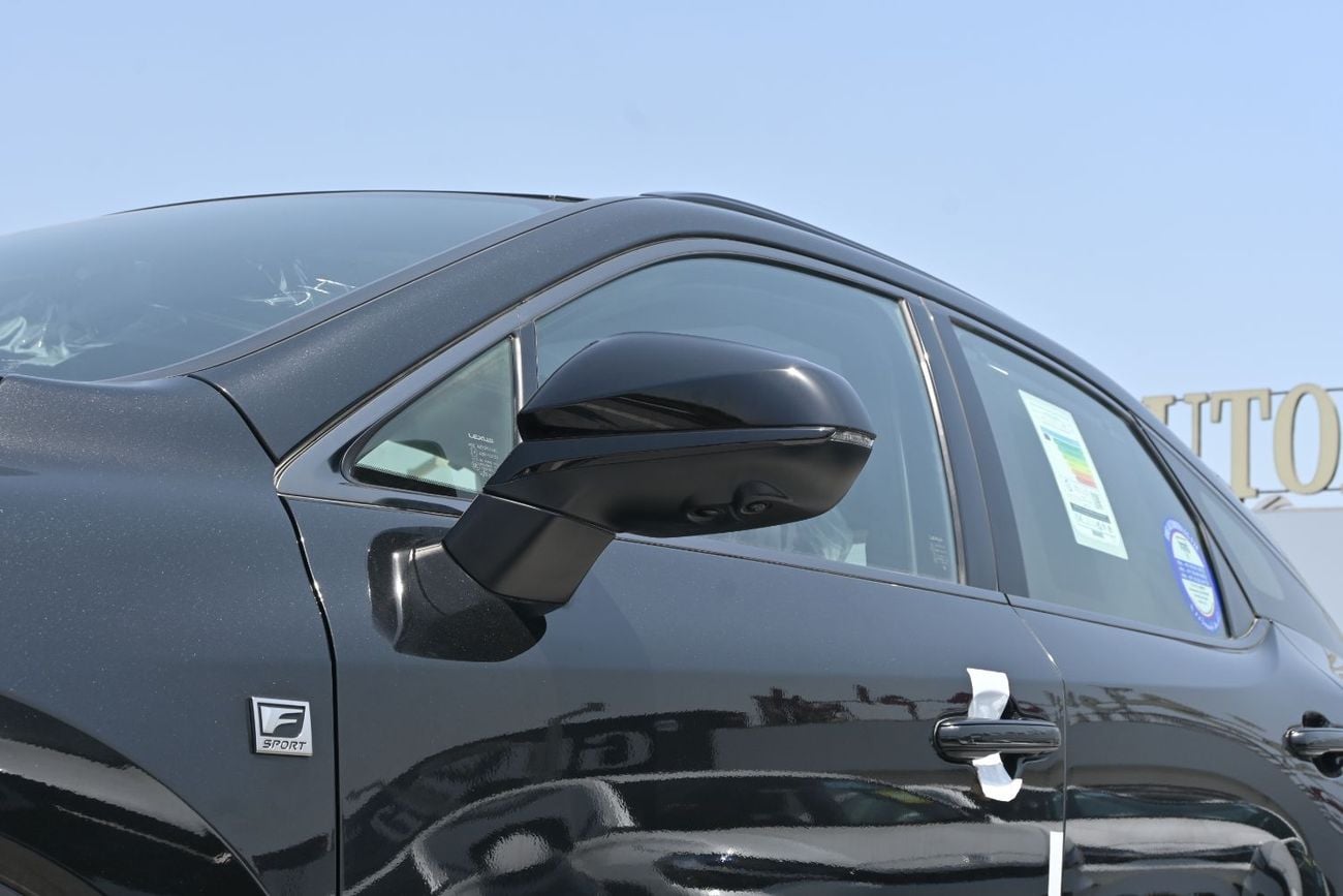 لكزس RX 500h F SPORT PERFORMANCE 2.4L Turbo + Hybrid, AWD Model 2025 Color Black