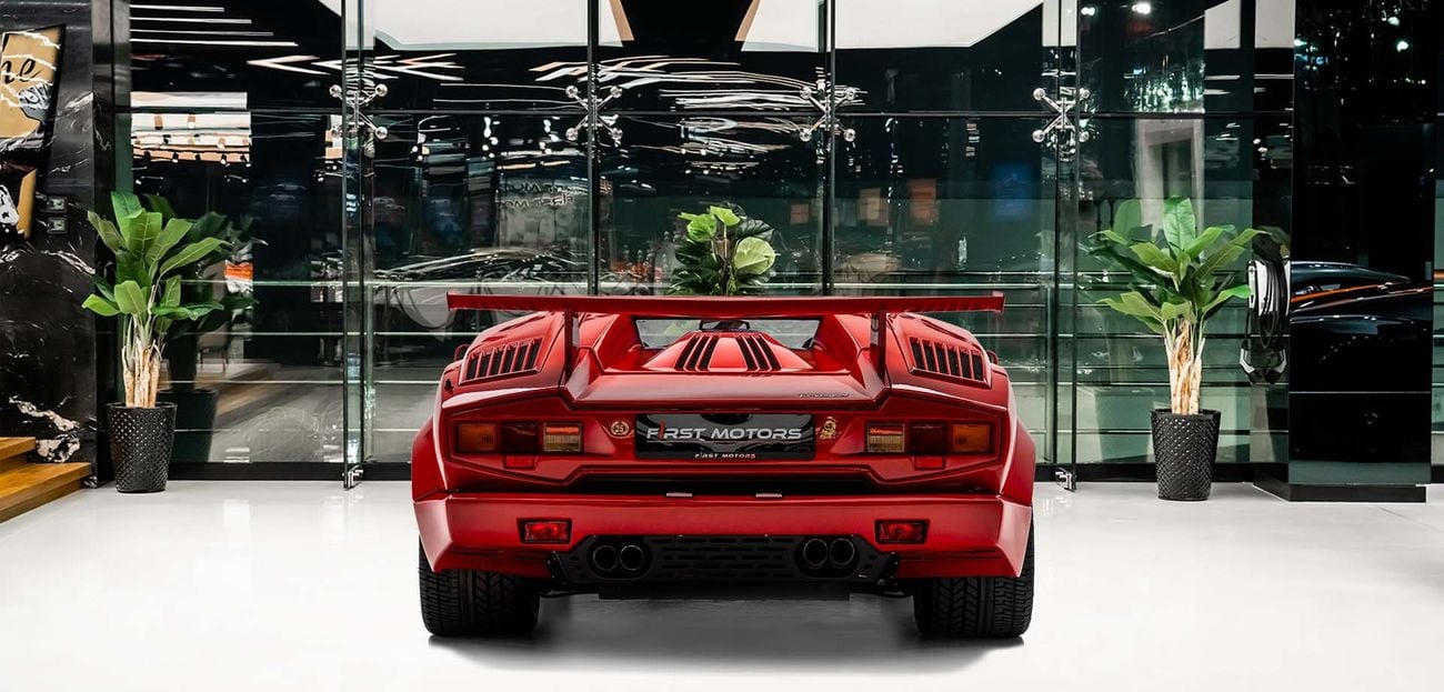 Lamborghini Countach 5.2L V-12 Naturally Aspirated Engine