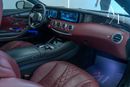 مرسيدس بنز S 560 كوبيه 2018 Mercedes Benz S560 Convertible V8, Service History, Fully Loaded, Excellent Condition, GCC Spec