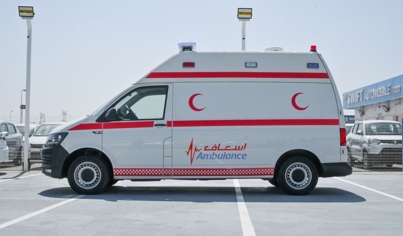 فولكس واجن ترانسبورتر 2019 Volkswagen Transporter High-Roof Ambulance | 2.0L Petrol | 5-Speed Manual | Fully Equipped