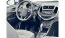 شيفروليه أفيو LS 2019 Chevrolet Aveo, Full Service History, Warranty, Low Kms, GCC