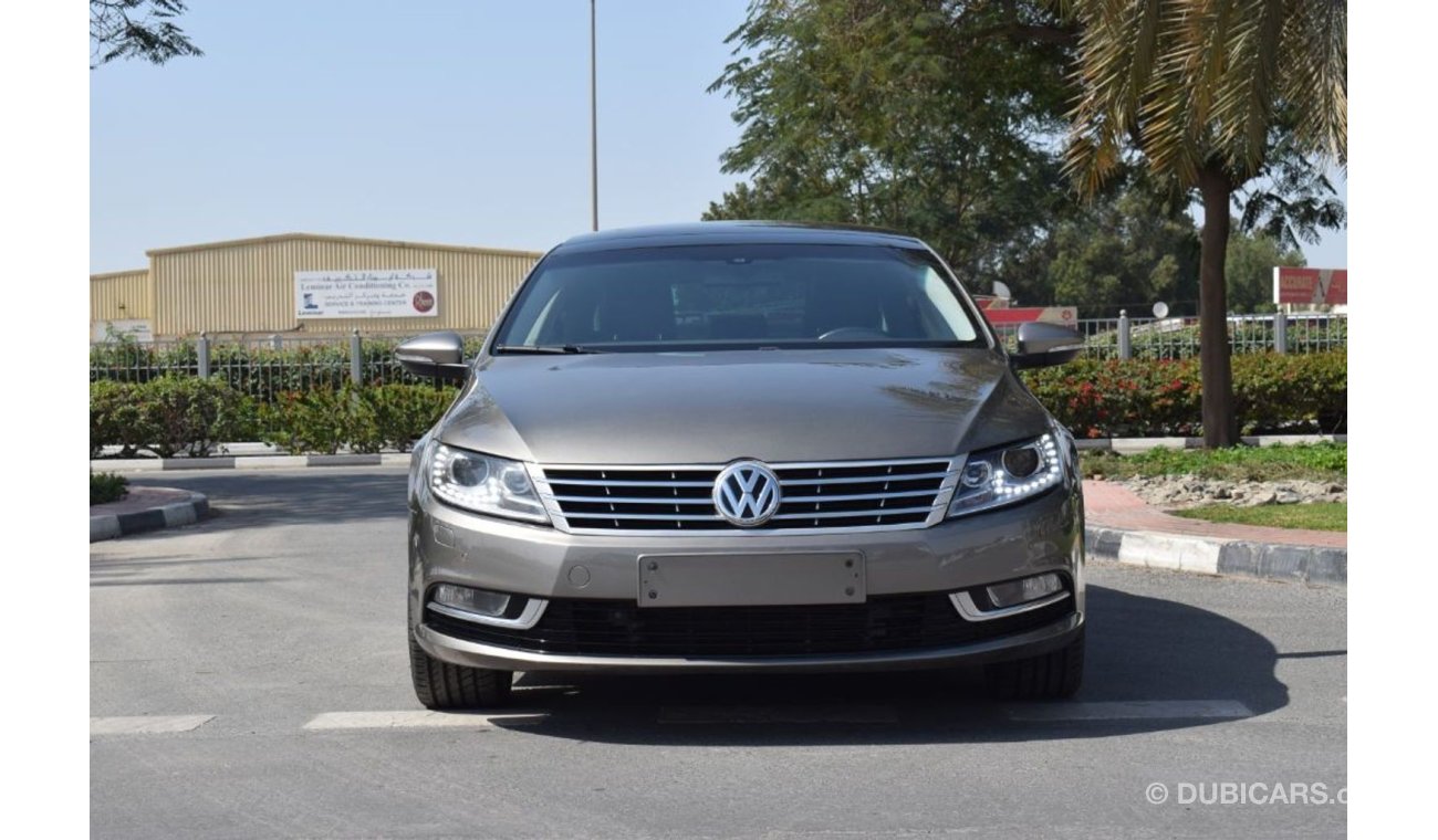 فولكس واجن باسات سي سي 2014 - GCC SPECS - FULL SERVICE HISTORY - BANK LOAN 0 DOWNPAYMENT