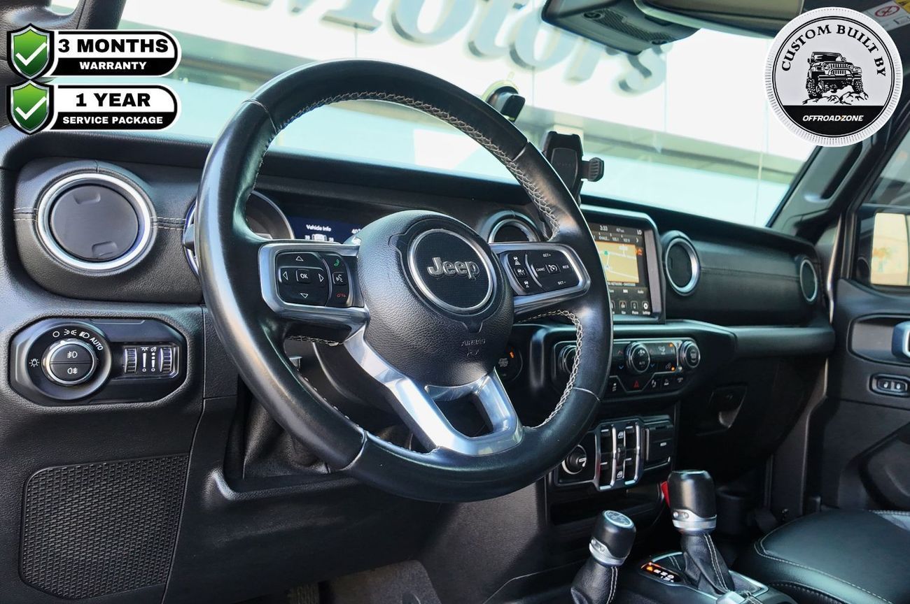 Jeep Wrangler Unlimited Sahara 3.6L / 3 Months ORZ Warranty and 1 Year ORZ Service Package Included