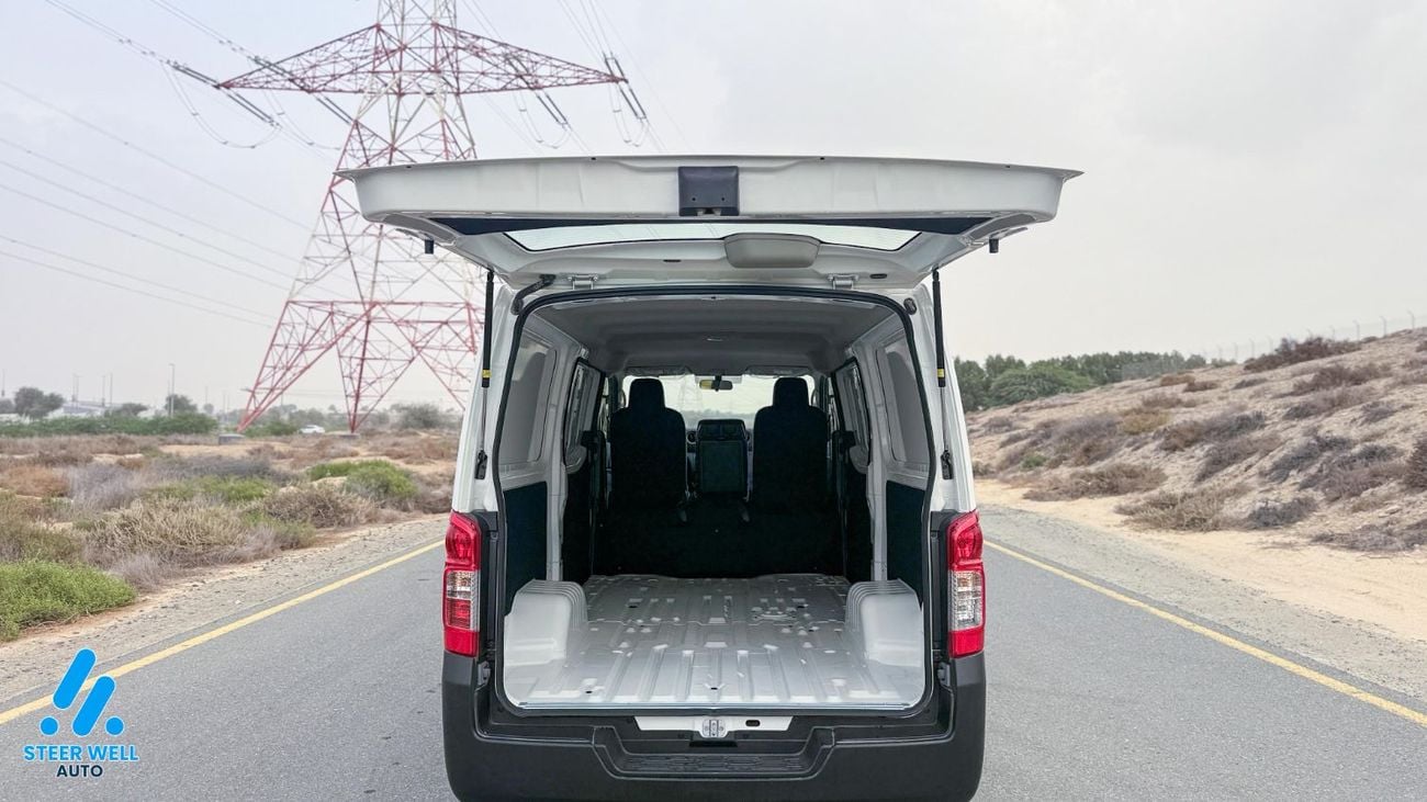 Nissan Urvan 3-Seater Manual (5-Door) NV350 2024 | 2.5L Petrol RWD | SR MN | Dry Van | GCC Specs