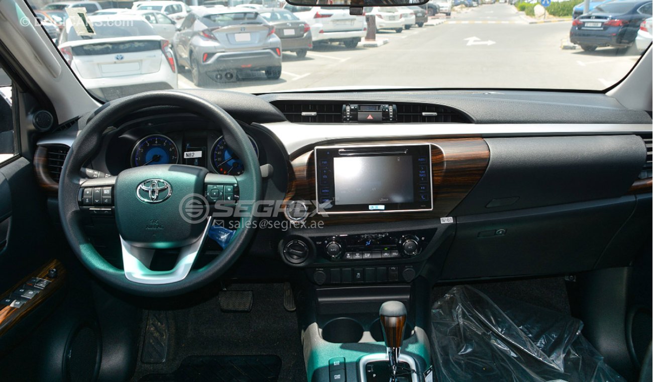 Toyota Hilux 2020YM 2.7 DC 4x4 6AT. XENON, SR5 Full option, White Available- الابيض متوفر