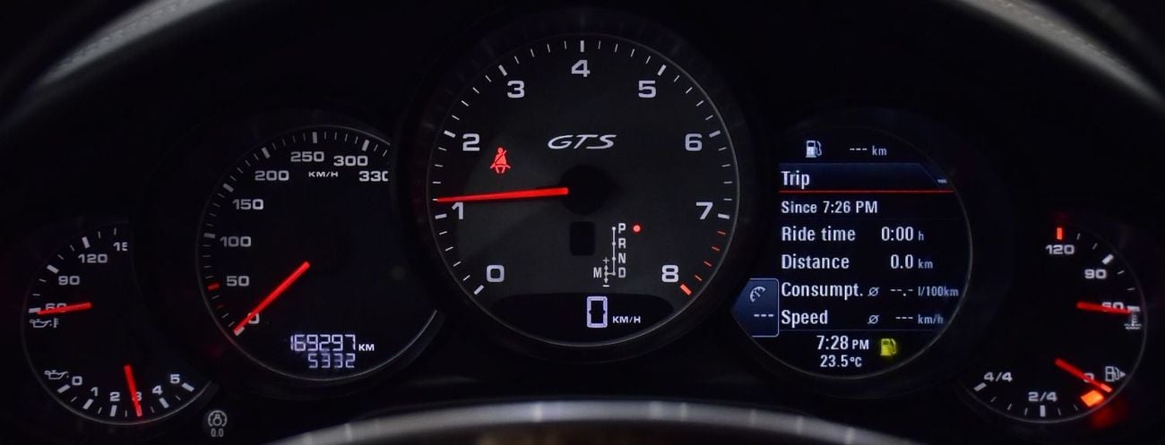 بورش باناميرا EXCELLENT DEAL for our Porsche Panamera GTS ( 2014 Model ) in Brown Color GCC Specs