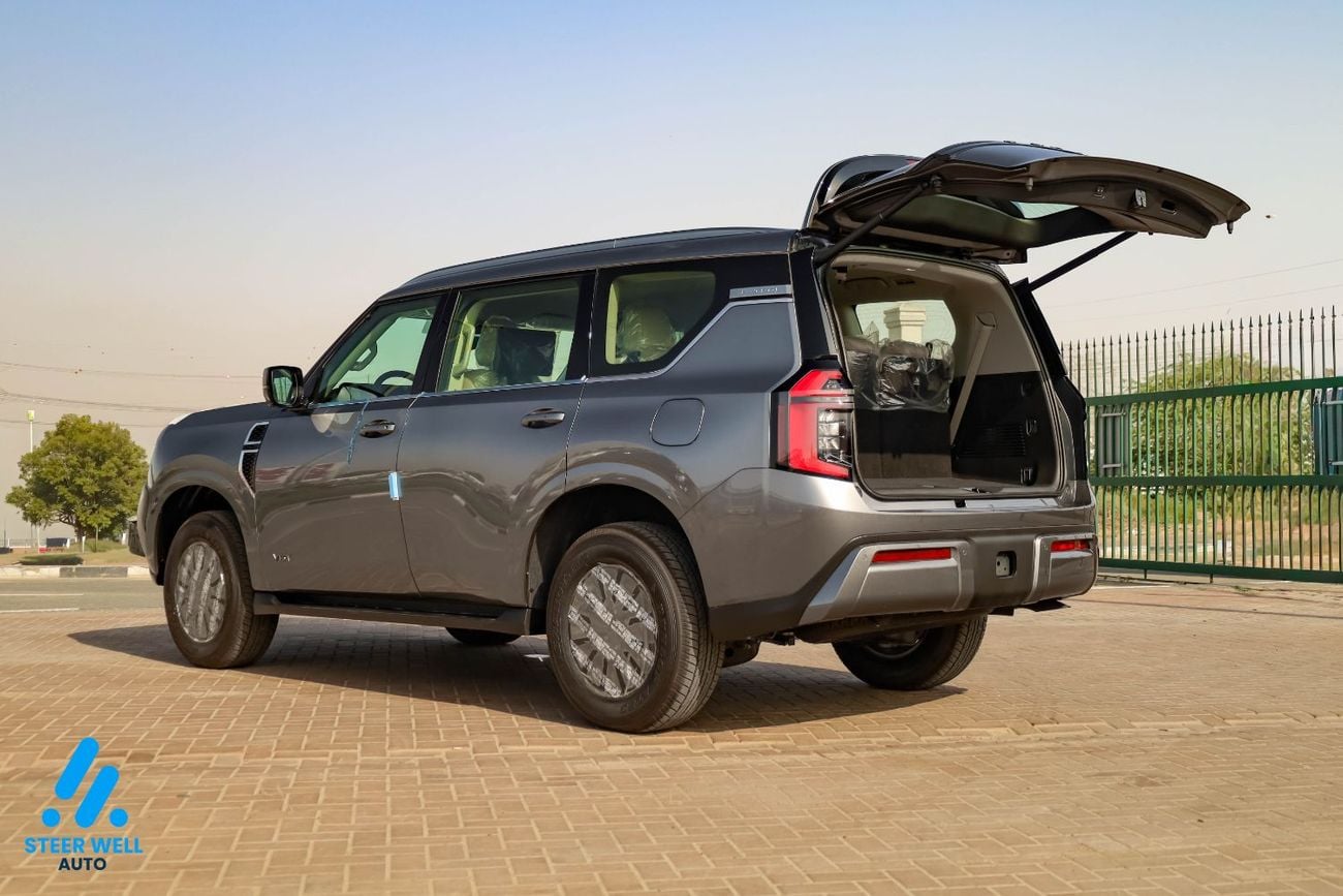 Nissan Patrol LE T2 3.5L V6 AWD 9AT 2026 | 8-Seater | Power Tailgate | 18” Alloy Wheels | Full Safety