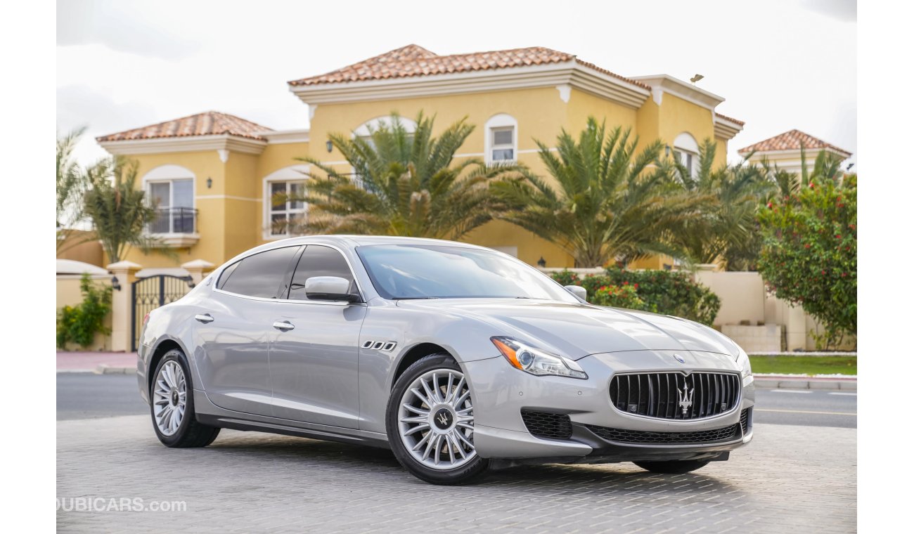 Maserati Quattroporte S | AED 1,939 Per Month! | 0% DP | Low Mileage!
