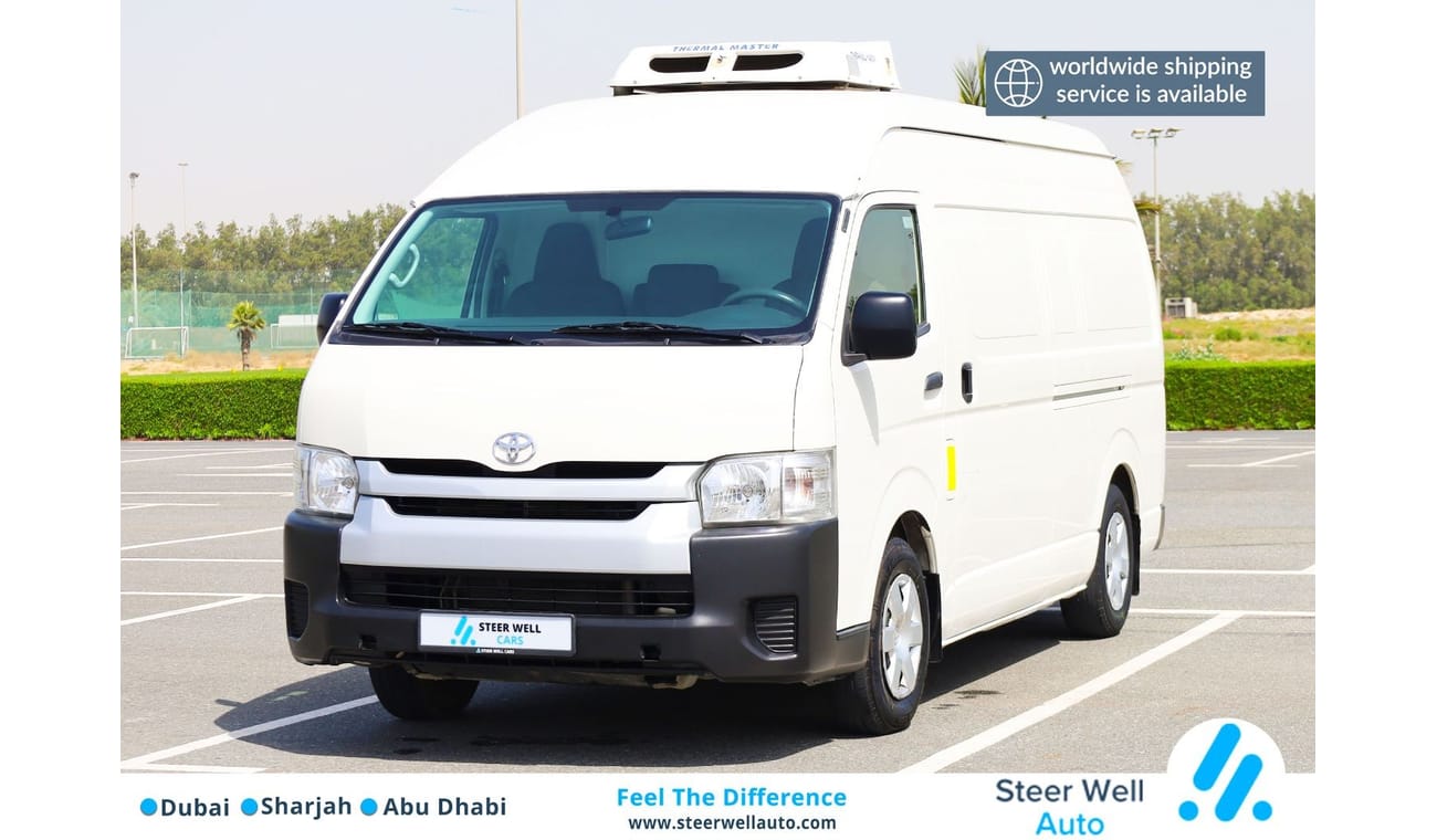 Toyota Hiace 2018 | Toyota Hiace | High Roof Chiller Van | GCC Specs | Excellent Condition