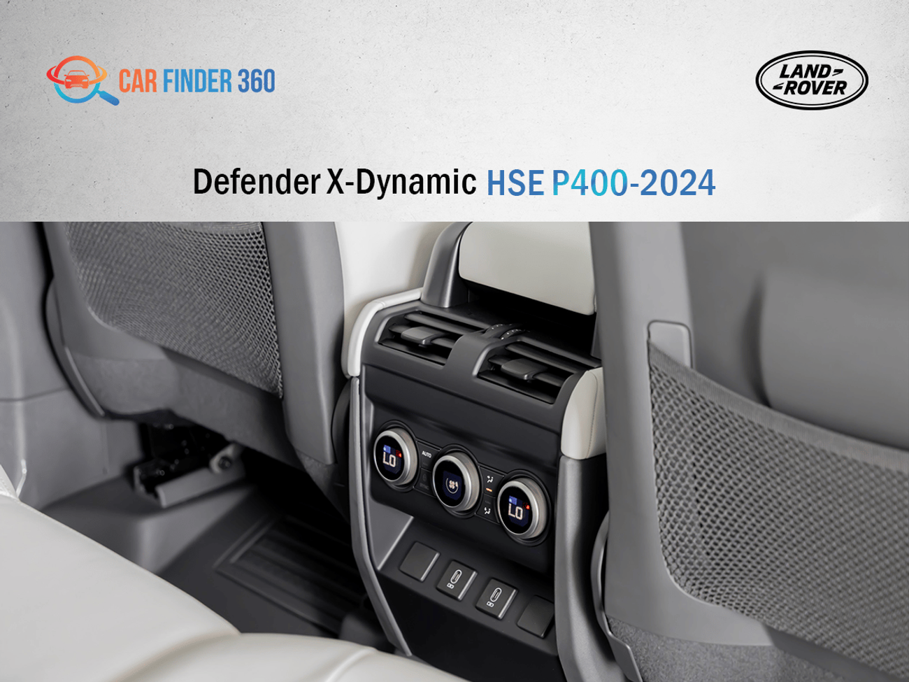 Land Rover Defender Land Rover Defender X-Dynamic HSE P400 - Nardo grey  - White Interior -  2026 - GCC(Export Only)