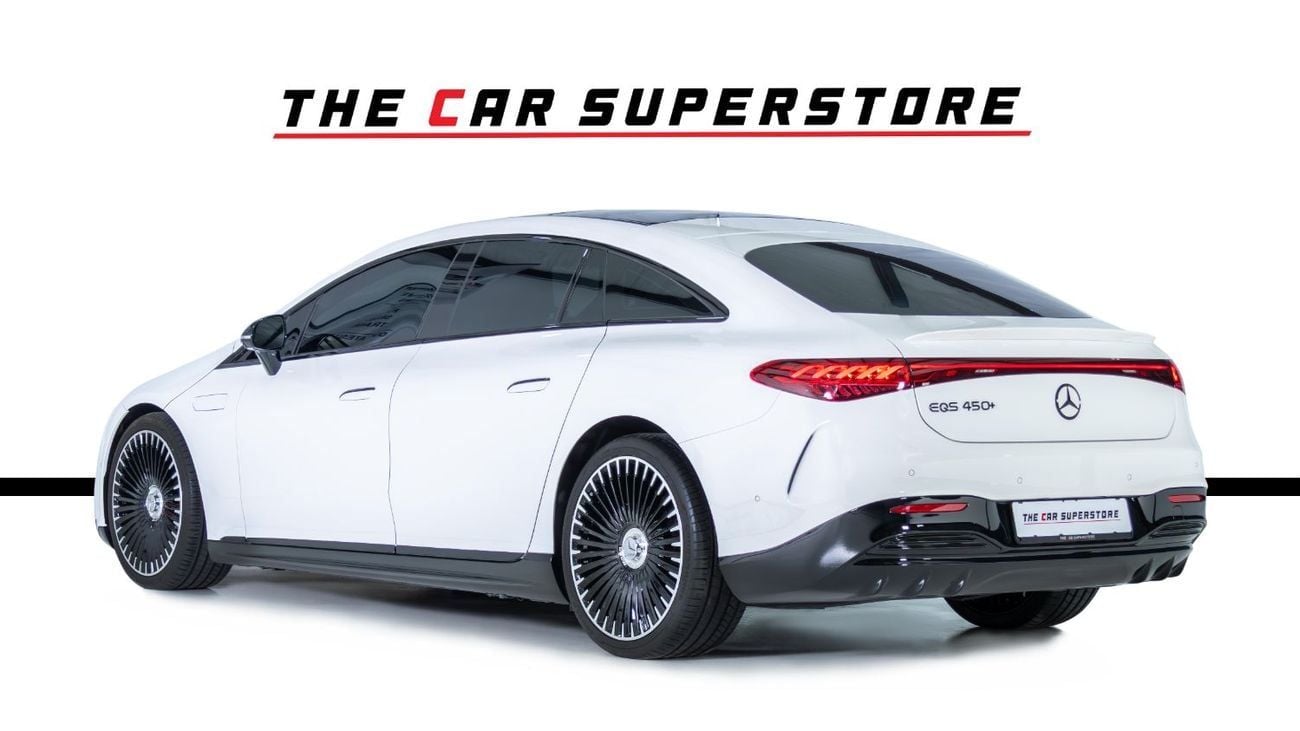Mercedes Benz EQS 450 PLUS-GCC-Gragash Warranty-High Specifications-Night Package-22Inch AMG Rims