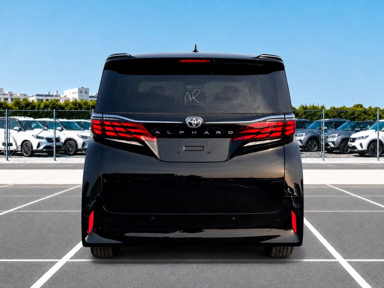 Toyota Alphard ECTAI0008 - RHD Toyota Alphard Z - 2.5L Petrol Auto - 7 Seats - Black